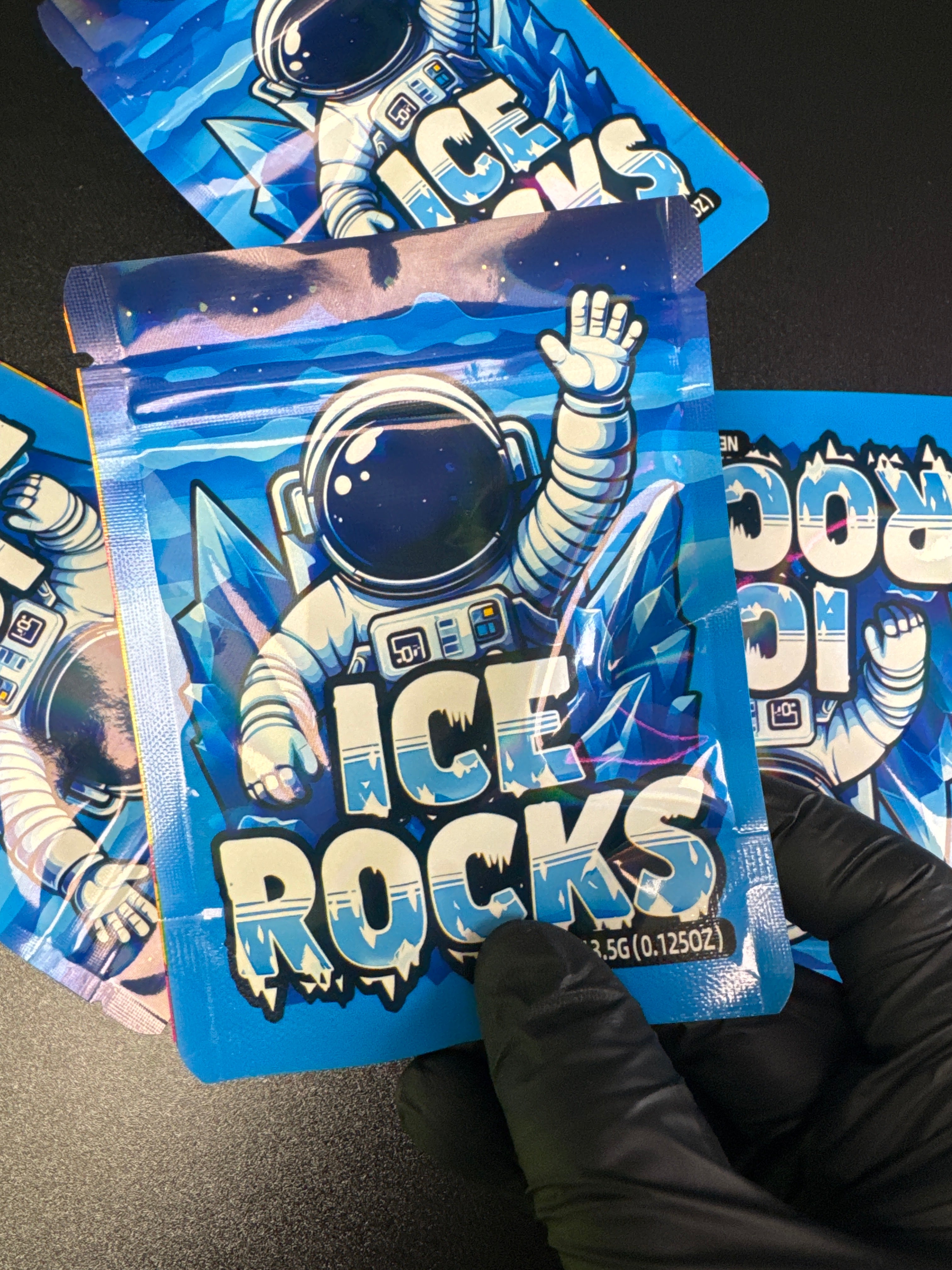 GUNDA ガンダ ICEROCK one of a kind 3.5g THCA Ice Rocks Hybrid - Potent THCA Flower – Ghost Vapors