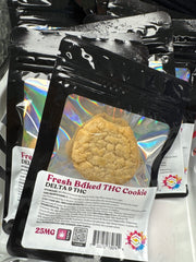 Chocolate Chip Delta 9 THC Cookies 25MG