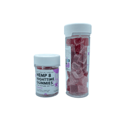 50MG CBD + THC Gummies - Nighttime Grape