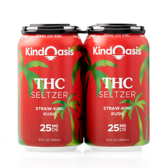 Kind Oasis THC Cannabis Seltzers – Infused Drinks