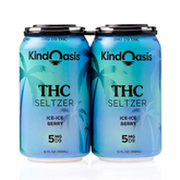 Kind Oasis THC Cannabis Seltzers – Infused Drinks