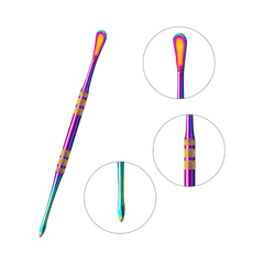 5’’ Rainbow Stainless Steel Dab Tool Accessories