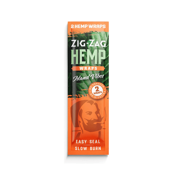 Island Vibes Zig-Zag Terp Wraps - 2 Pack Hemp Wraps
