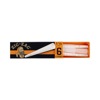Premium Slow Burn Zig-Zag Cones - 6 Pack