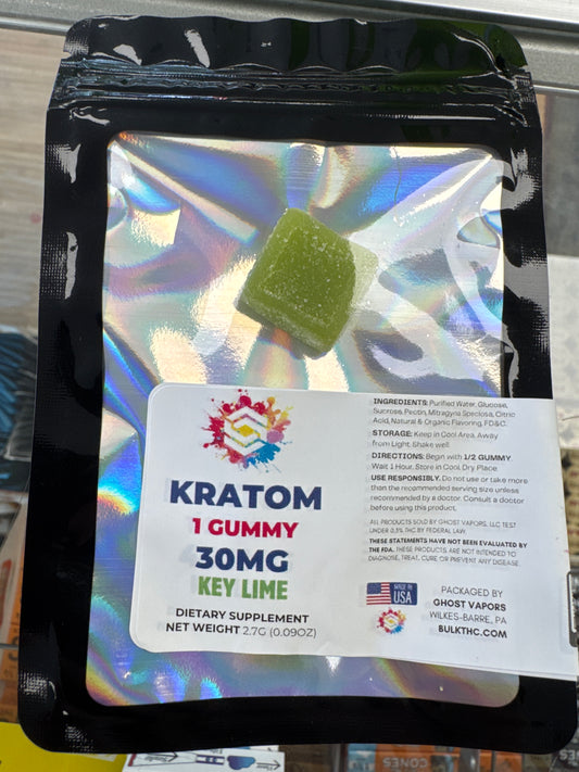 30MG Kratom Gummies Key Lime