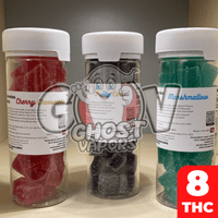 Vegan 50MG Delta 8 THC Gummies for Sale