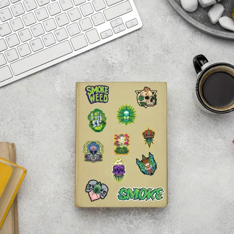 420 Weed Cannabis Stickers