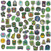 420 Weed Cannabis Stickers
