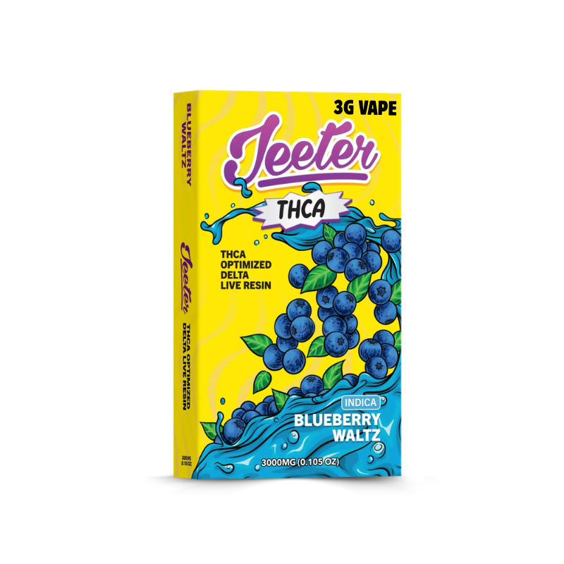 Blueberry Waltz 3G THCA Disposable Vape
