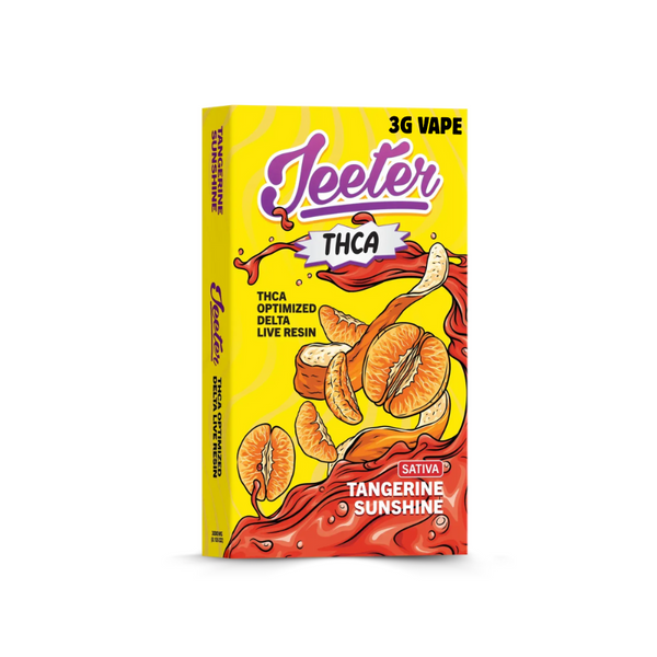 Tangerine Sunshine – 3G THCA Disposable Vape by Jeeter