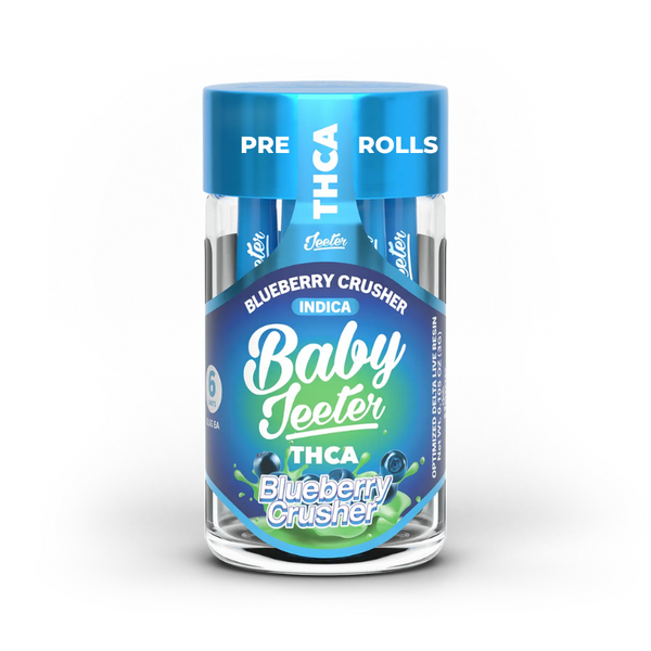 Blueberry Crusher – Baby Jeeter THCA Prerolls