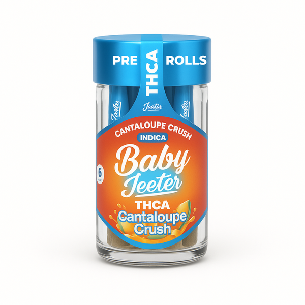 Cantaloupe Crush – Baby Jeeter THCA Prerolls