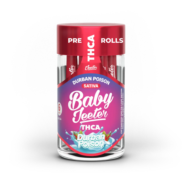 Durban Poison – Baby Jeeter THCA Prerolls