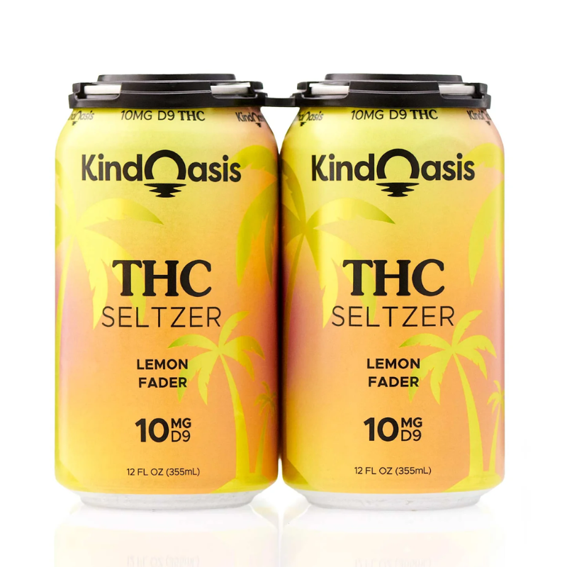 Kind Oasis THC Cannabis Seltzers – Infused Drinks
