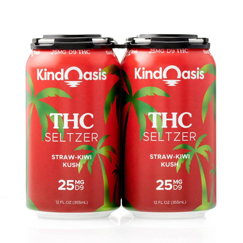Kind Oasis THC Cannabis Seltzers