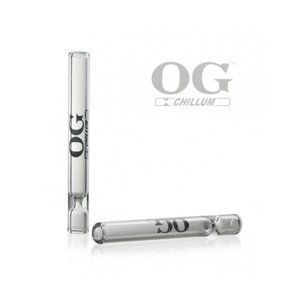 OG Chillum Pipe One Hitter - 4" Borosilicate Glass Pipe