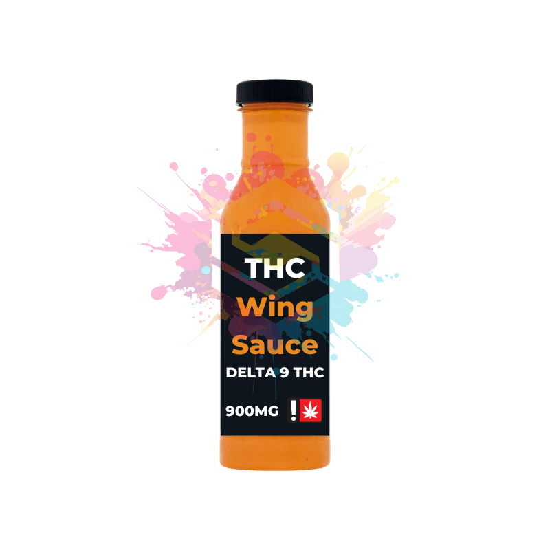 Infused Delta 9 THC Wing Sauces - 900MG