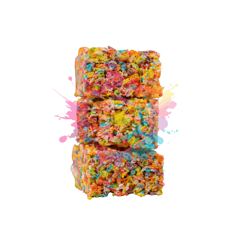69MG Delta 9 THC Cereal Treats Fruity Pebbles / 1 PACK Edibles