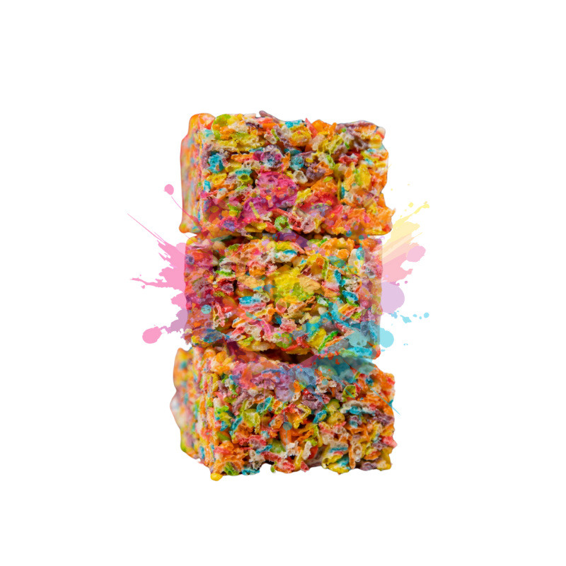 Hemp THC Fruity Cereal Treats