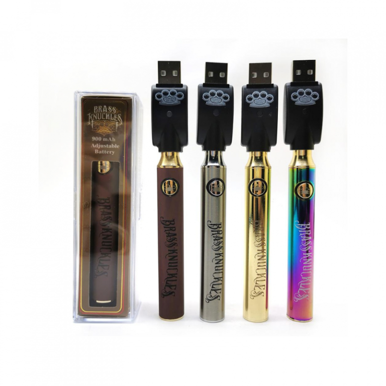 Brass Knuckles Battery - 510 Thread - 900mAh - Ghost Vapors