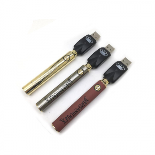 Vape Brass Knuckles Battery - 510 Thread 900mAh - Ghost Vapors