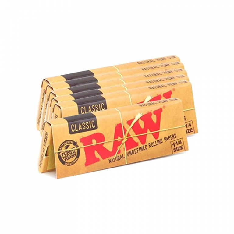 1-1-4-raw-classic-size-rolling-papers-50-leaves-ghost-vapors