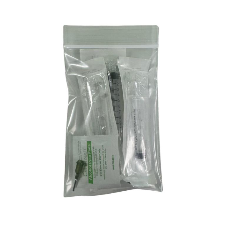 Disposable Syringe Packet For Distillate Oil - Ghost Vapors